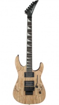 Jackson Guitars X Series Soloist Slx Spalted Maple Dark Walnut Fingerboard Natural