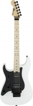 Charvel Pm Sc1 Hh Fr Lh Mpl - Sn Wht
