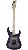Charvel Pro-mod Dk24 Hh Ht M Qm Maple Fingerboard Purple Phaze