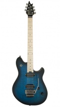 Evh Standard Wolfgang Std Mn Qm Trans Blue Burst