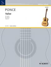 Ponce M.m. - Valse - Guitar