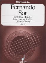 Sor Fernando - Einleitende Etüden Op.60