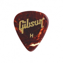 Gibson Tortoise Picks, 12 Pack, Heavy