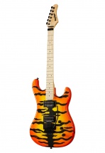 Kramer Pacer Vintage Black Hardware Orange Pacer 2016