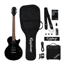 Epiphone Pack Guitar Epiphone Avec Lp Special-ii Ltd Ebony Et Ampli Electar-10