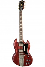 Gibson Custom Original Historic 1964 Sg Standard Reissue W/ Maestro Vibrola Vos Cherry Red