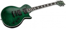 Ltd Guitars Ec Modele 1000 Deluxe Vert Flamme Transparent