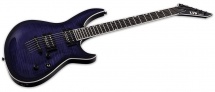 Ltd Guitars H Modele 1000 Degrade Violet Flamme Transparent