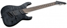 Ltd Guitars M Modele 1000 Deluxe Noir Flamme Satine
