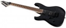 Ltd Guitars M Modele 200 Noir Flamme Transparent