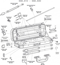 Gewa Etui Violon Liuteria Maestro Couverture De Remplacement Velours Bleu