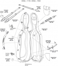 Gewa Etui Violoncelle Idea Futura Protection D\