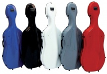 Gewa Etui Violoncelle Idea X-lite 3.9 Bleu Ciel / Anthracite