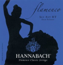 Hannabach Cordes De Guitare Classique Serie 827 Tension Forte Flamenco Classic Mi1