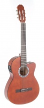 Gewa Guitare électroacoustique Classique Basic Electro-acoustique, Noyer, Slim Body