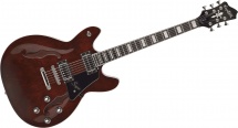 Hagstrom Signature Paramore Marron Transparent