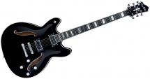 Hagstrom Viking Bariton Black