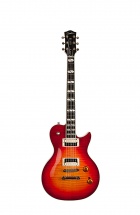 Godin Summit Classic Supreme Ltd Cherry Burst Flame Avec Etui Tric