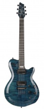 Godin Lgx-sa Trans Blue Flame Aa + Housse