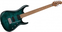 Sterling By Music Man Jp15 - Flame Maple Teal