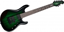 Sterling By Music Man John Petrucci Jp7 Trans Green Burst, 7-cordes