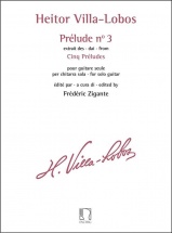 Heitor Villa-Lobos : Prelude N° 3 - Extrait Des Cinq Preludes