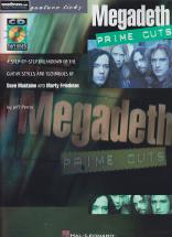  Megadeth - Prime Cuts - Signature Licks Tab + Cd 