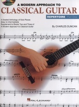 A Modern Approach To Classical Guitar Repertoire Part One + Cd - Guitar