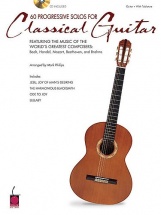 60 Progressive Solos For Classical Guitar + Cd - Guitar