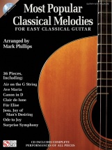 Most Popular Classcal Melodies + Cd - Classical Guitar