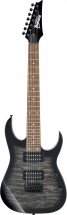 Ibanez Gio Grg7221qa-tks Transparent Black Sunburst