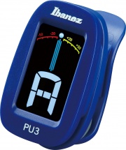 Ibanez Clip Chromatic Tuner Tuners Pu3-bl Blue