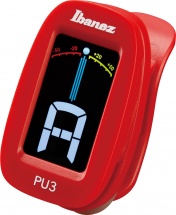 Ibanez Clip Chromatic Tuner Tuners Pu3-rd Red