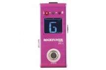Rockgear Rocktuner Pt 1 - Pedale Accordeur Chromatique - Hot Pink
