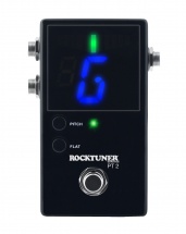 Rockgear Rocktuner Pt 2 - Pedale Accordeur Chromatique - Black