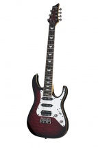 Schecter Banshee Extreme 7 - Black Cherry Burst