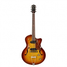 Guitare Electrique Godin 5th Avenue Cw Kingpin Ii - Cognac Burst