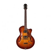 Godin 5th Avenue Cw Kingpin Ii Hb Cognac Burst