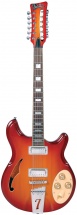 Italia Rimini 12 Cherry Sunburst + Housse Deluxe