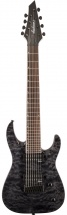 Jackson Js32-8 Dinky Dka Qm Trans Black