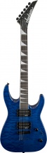 Jackson Js32tq Dinky Quilt Maple Arch Top Hardtail Rw Trans Blue