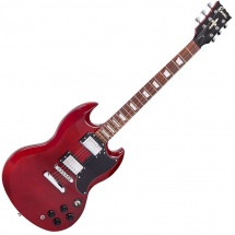 Encore Guitars E69cr Cherry Red