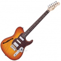 Fret King Black Label Country Squire Semi Tone Deluxe Honeyburst