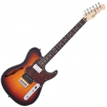 Fret King Black Label Country Squire Semi Tone Orig Classic Burst