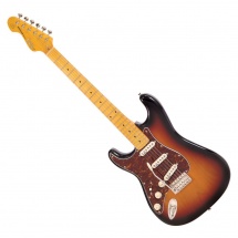 Vintage Guitars Lv6mssb Maple Fingerboard Sunset Sunburst