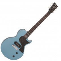 Vintage Guitars V120ghb Single Cut Gun Hill Blue