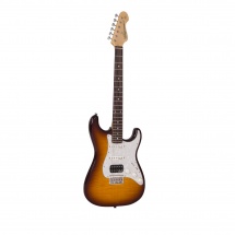 Vintage Guitars V6hhftb Flame Tobacco Burst