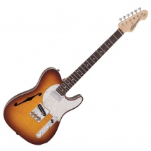 Vintage Guitars V72ftb Flame Tobacco Burst