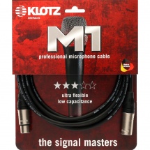 Klotz M1 Mic Cable Noir 30m Xlr 3p. F/m Klotz