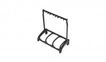 K&m 17513-000-55 Stand Noir Guardian 3 Pour 3 Guitares
